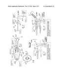 Head-stabilized medical apparatus, system and methodology diagram and image