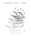 LUMBAR BACK BRACE SUPPORT MEMBER FOR A BACK BRACE SUPPORT BELT diagram and image