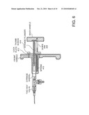 Self filling injection device diagram and image