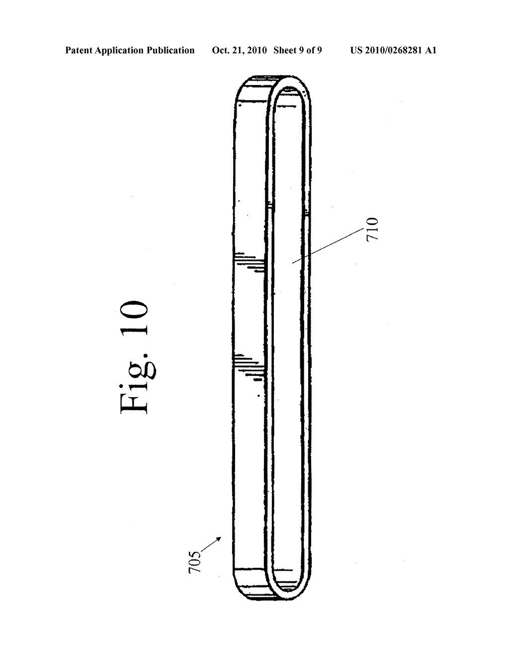 DEVICES AND METHODS FOR INTER-VERTEBRAL ORTHOPEDIC DEVICE PLACEMENT - diagram, schematic, and image 10