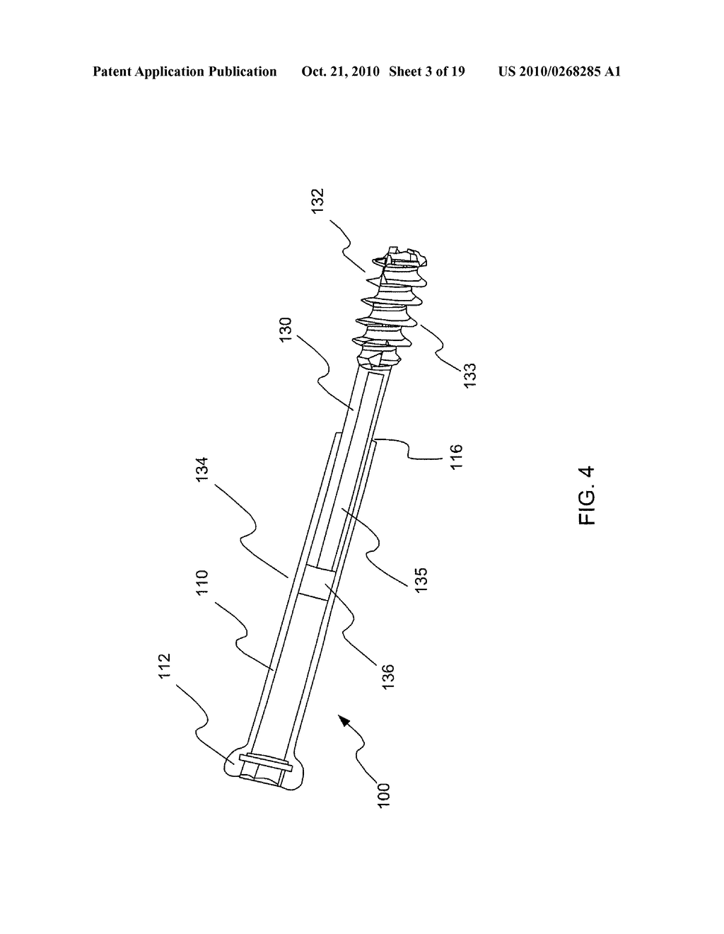 BONE SCREW SYSTEM AND METHOD FOR THE FIXATION OF BONE FRACTURES - diagram, schematic, and image 04