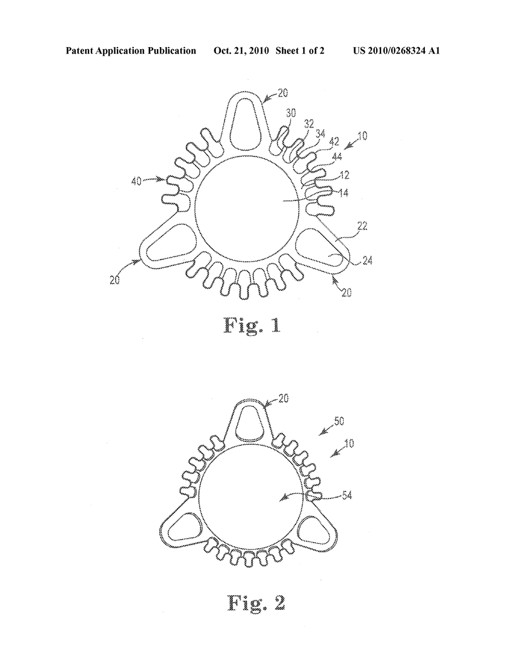 STENTS FOR PROSTHETIC HEART VALVES AND METHODS OF MAKING SAME - diagram, schematic, and image 02