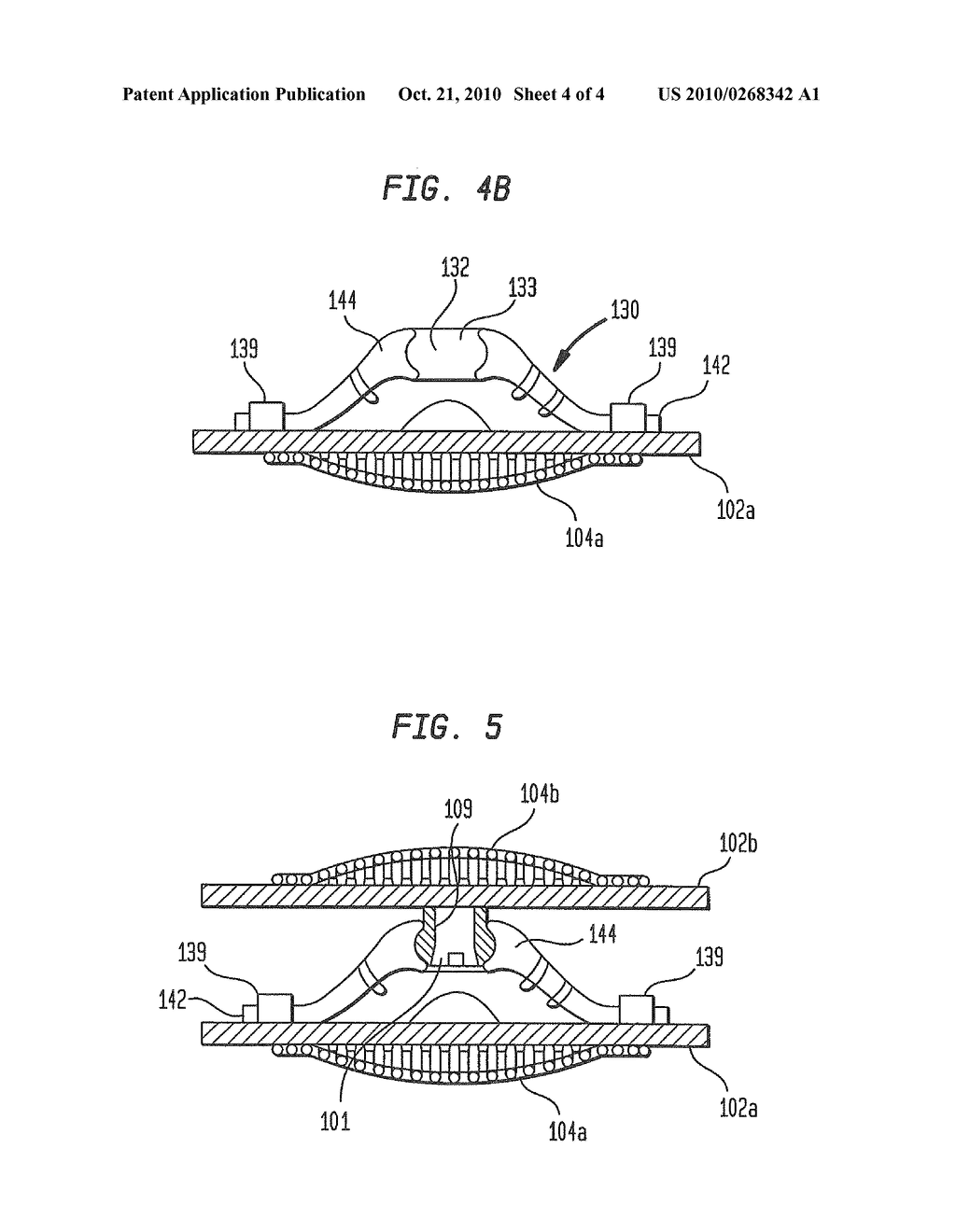 INTERVERTEBRAL SPACER DEVICE HAVING A SLOTTED PARTIAL CIRCULAR DOMED ARCH STRIP SPRING - diagram, schematic, and image 05