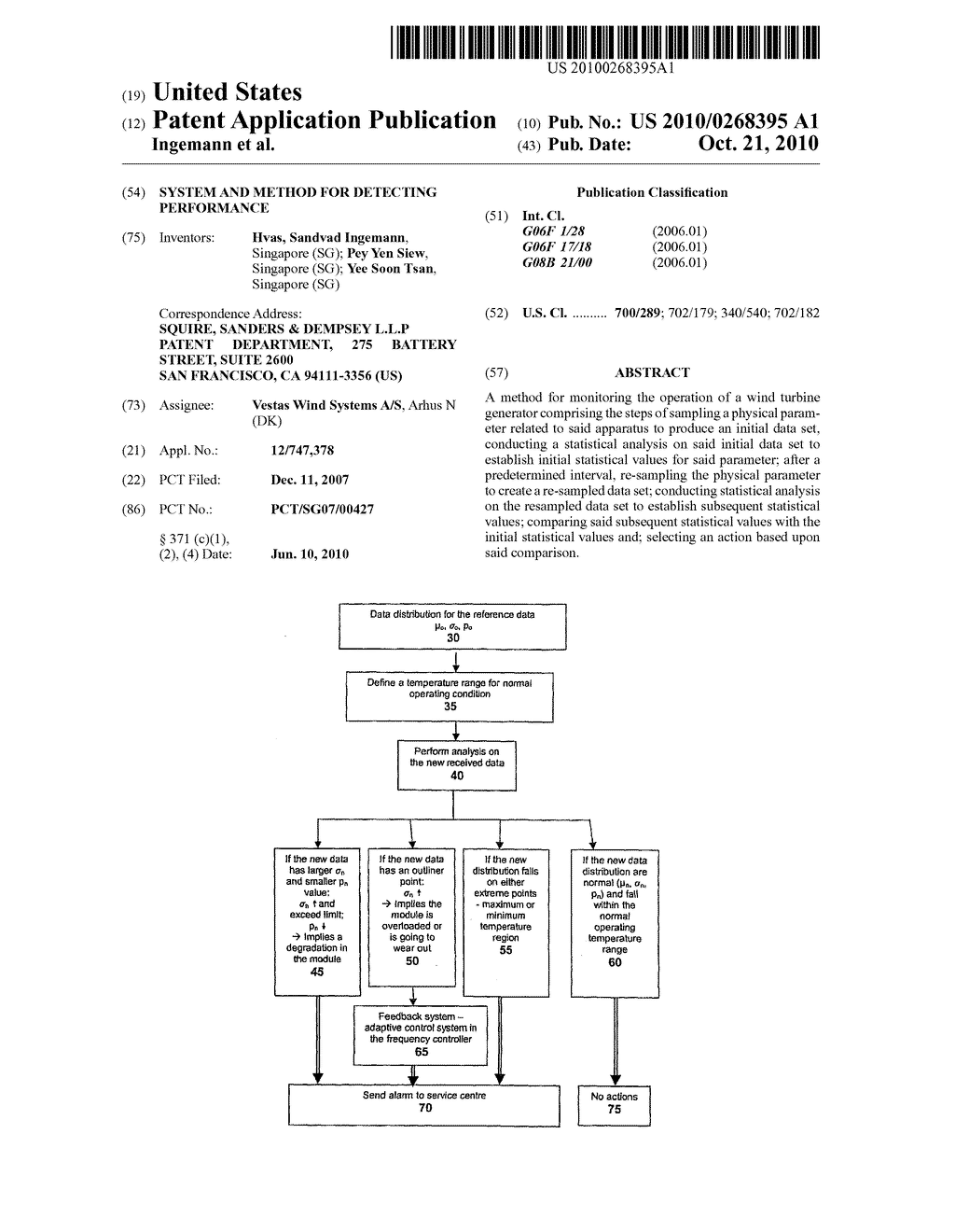 SYSTEM AND METHOD FOR DETECTING PERFORMANCE - diagram, schematic, and image 01