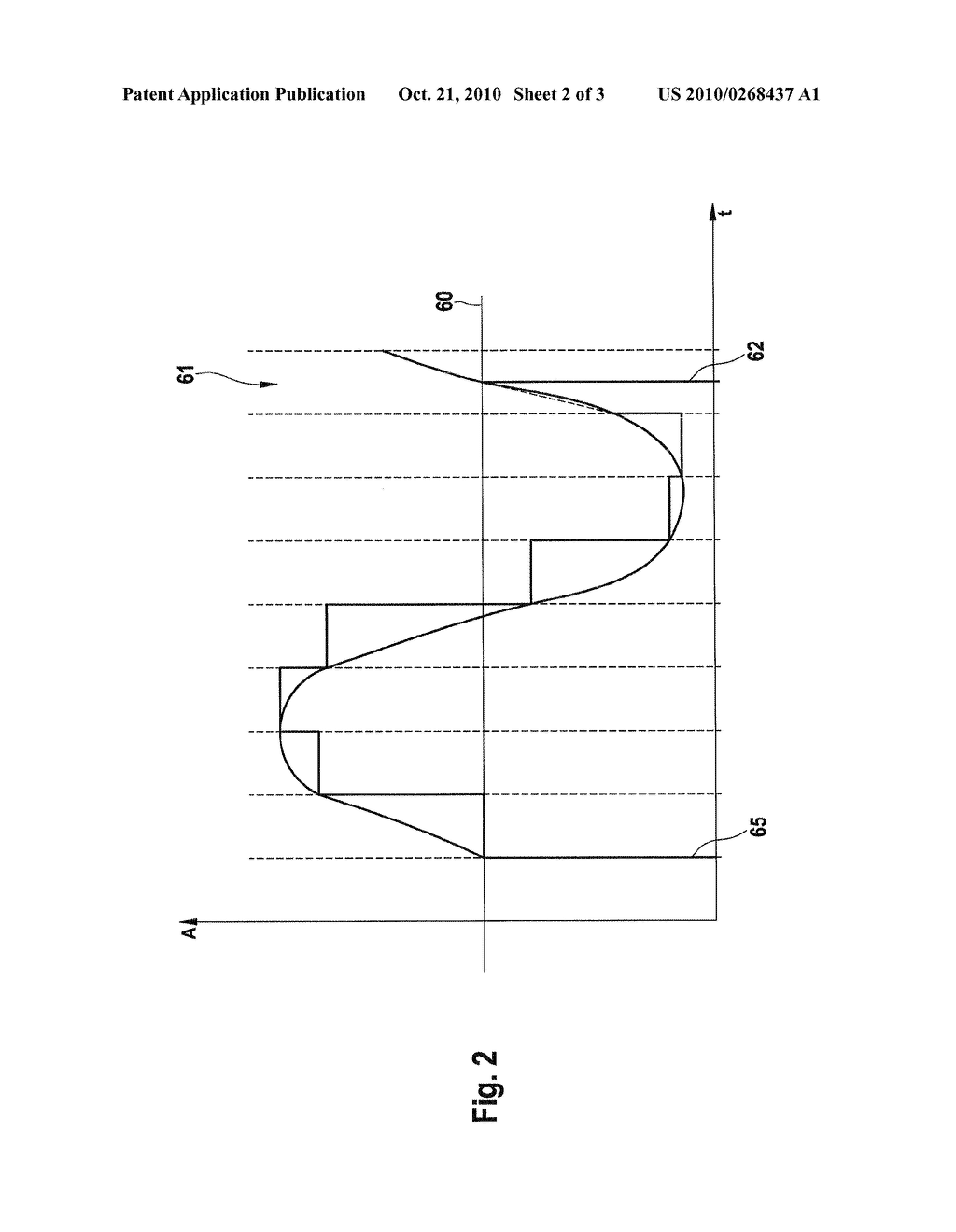 METHOD FOR DETECTING A PERIODICALLY PULSING OPERATING PARAMETER - diagram, schematic, and image 03