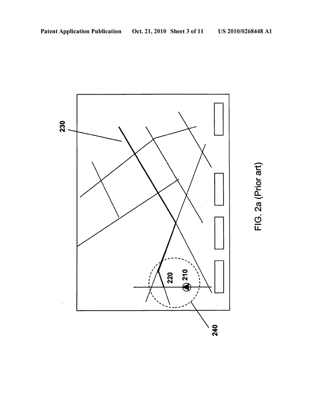 Dynamic destination map display for navigation system - diagram, schematic, and image 04