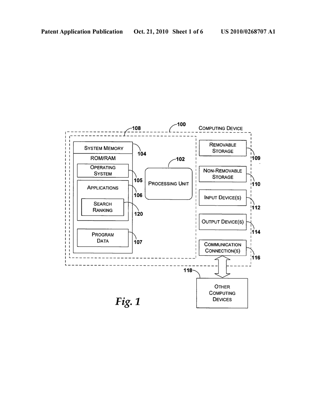 SYSTEM AND METHOD FOR RANKING SEARCH RESULTS USING CLICK DISTANCE - diagram, schematic, and image 02