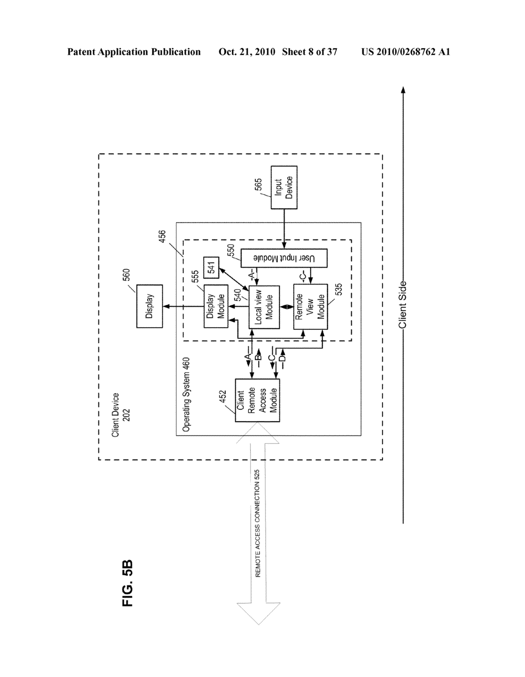 SYSTEM AND METHOD FOR SCROLLING A REMOTE APPLICATION - diagram, schematic, and image 09