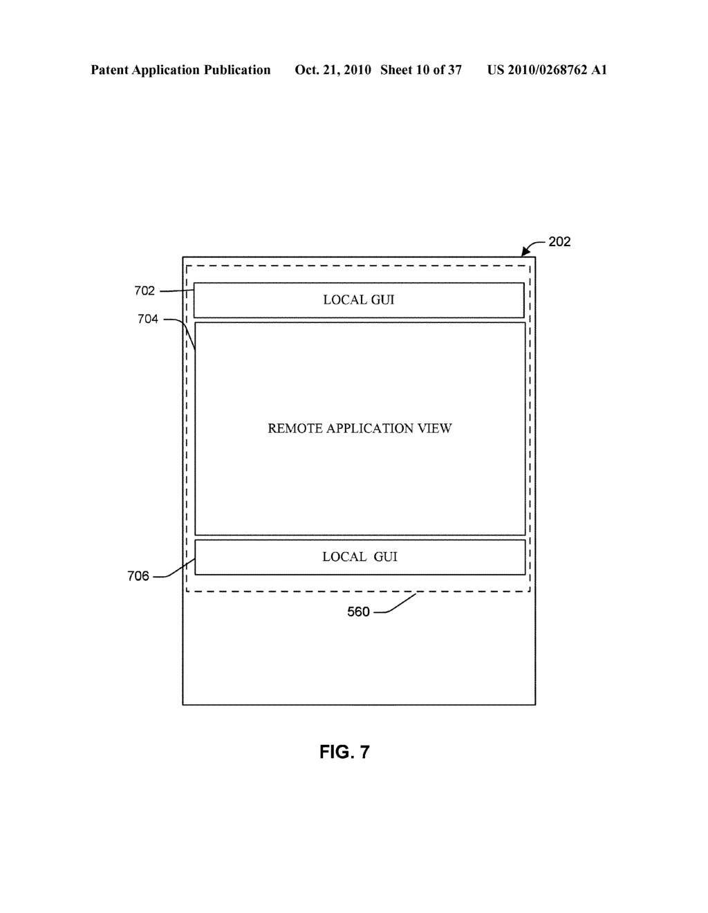 SYSTEM AND METHOD FOR SCROLLING A REMOTE APPLICATION - diagram, schematic, and image 11