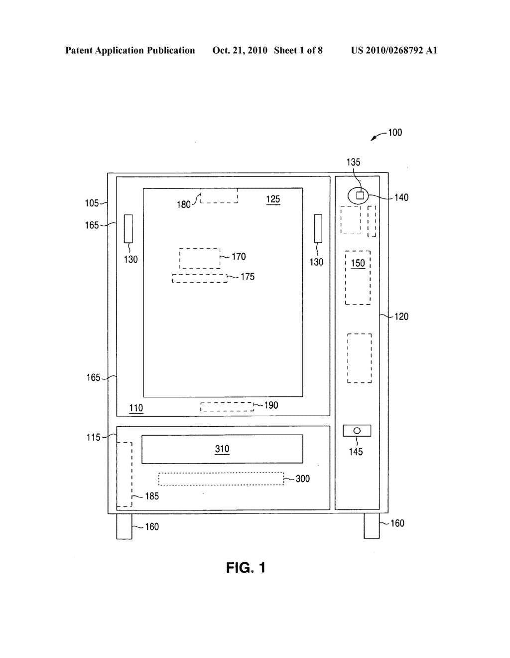 VENDING MACHINE WITH INTERACTIVE DISPLAY - diagram, schematic, and image 02