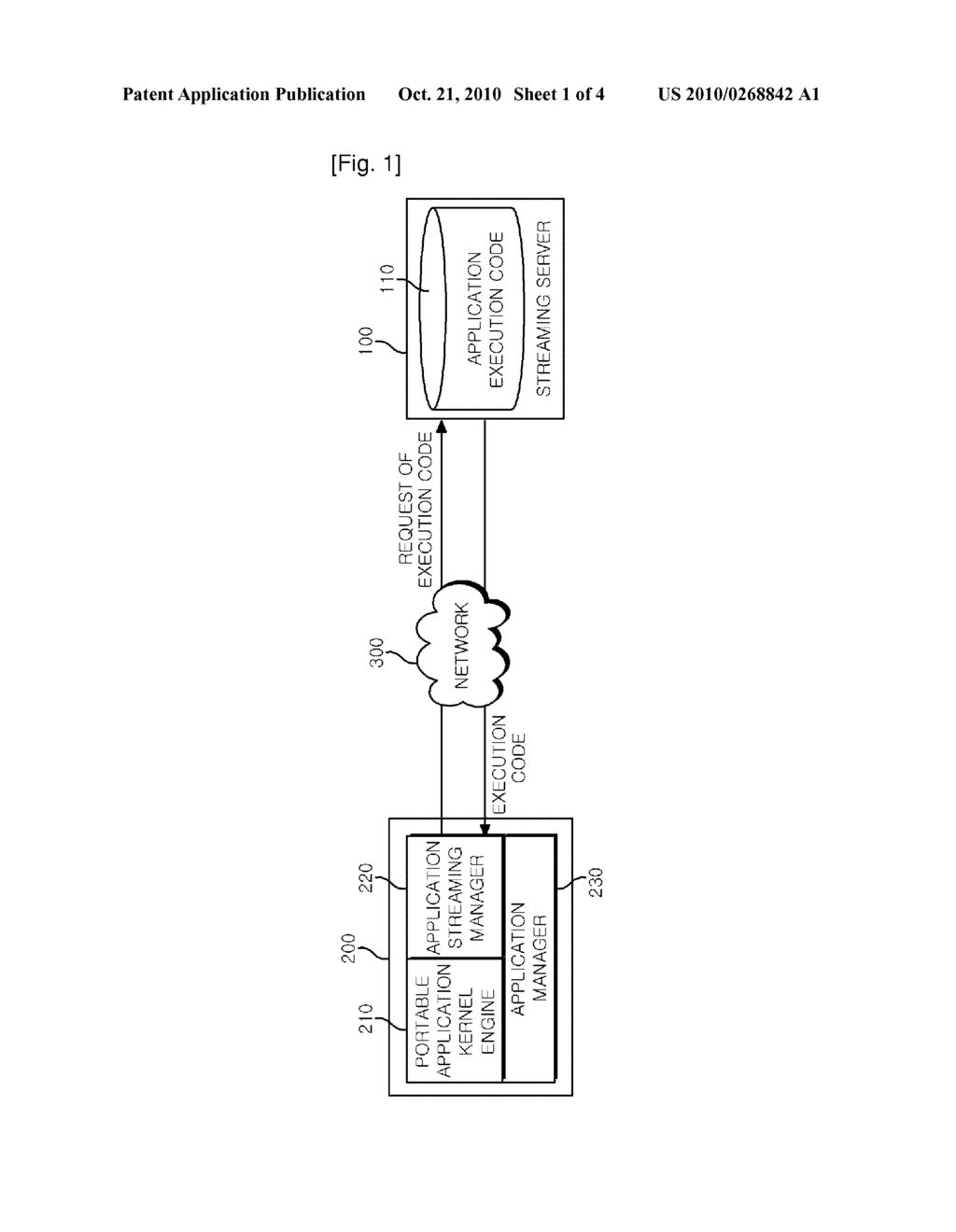 SYSTEM AND METHOD FOR PROVIDING STREAMING-BASED PORTABLE APPLICATION - diagram, schematic, and image 02