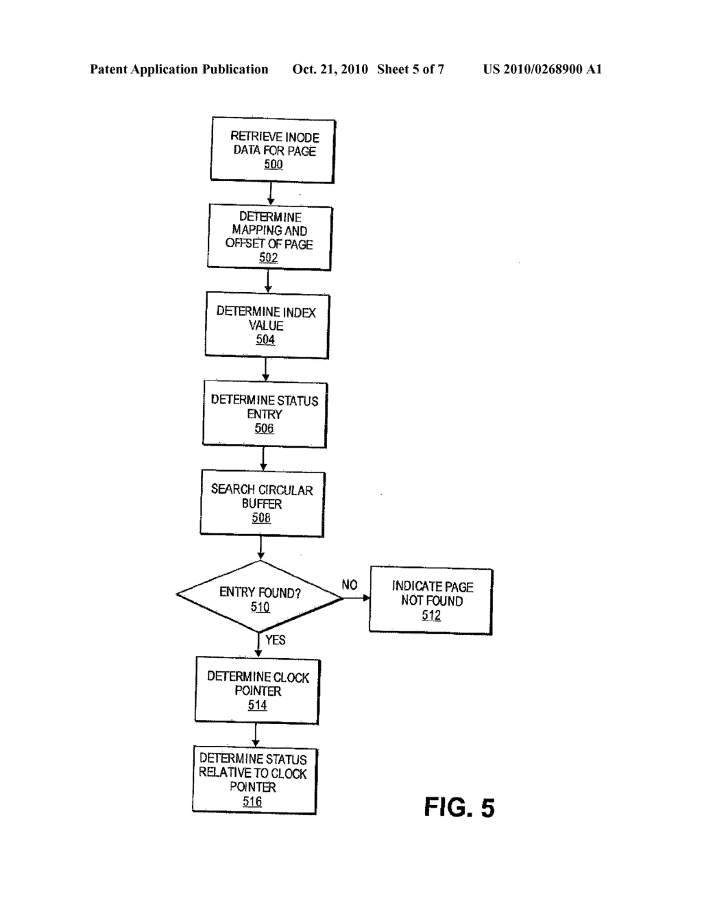 METHOD FOR TRACKING OF NON-RESIDENT PAGES - diagram, schematic, and image 06