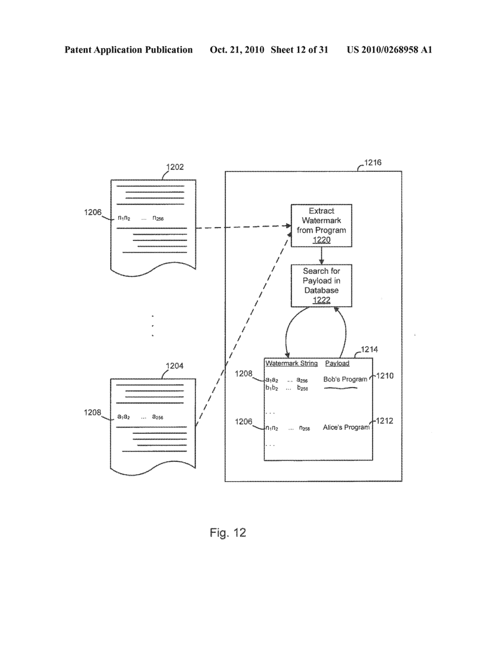 Systems and Methods for Watermarking Software and Other Media - diagram, schematic, and image 13