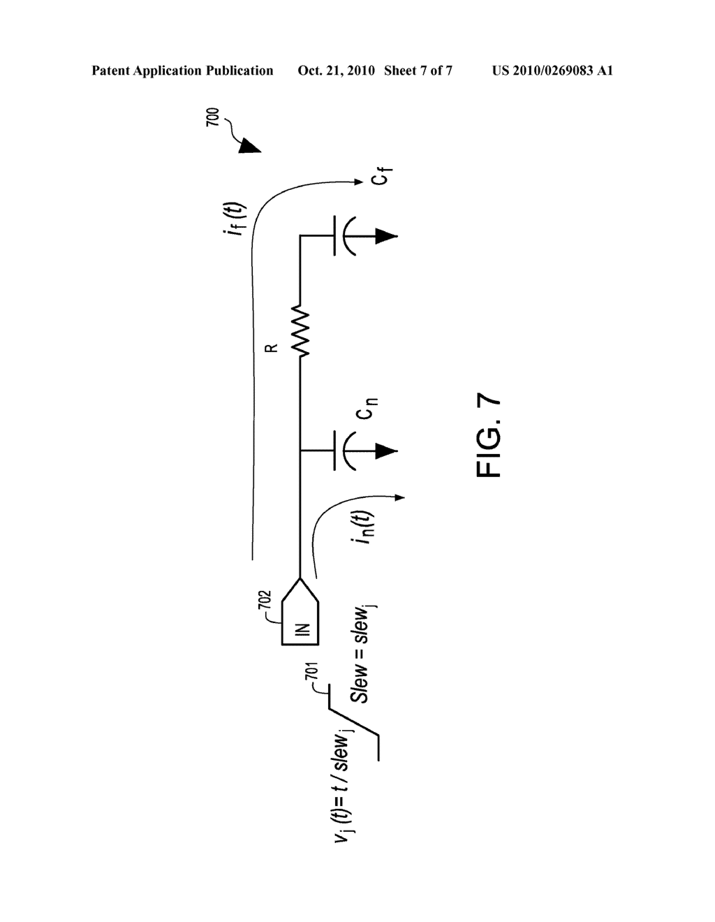 Method of Employing Slew Dependent Pin Capacitances to Capture Interconnect Parasitics During Timing Abstraction of VLSI Circuits - diagram, schematic, and image 08