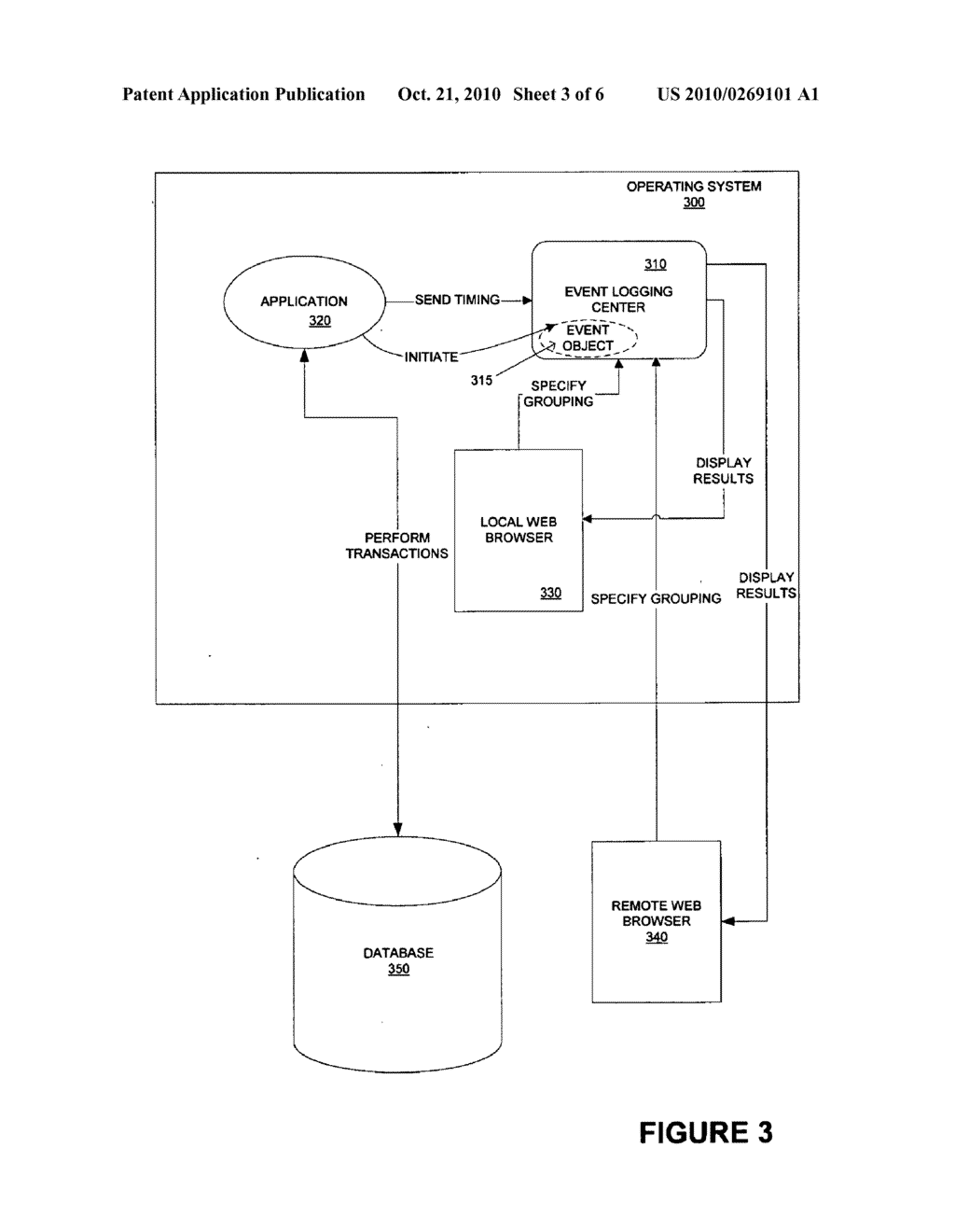 EVENT LOGGING AND PERFORMANCE ANALYSIS SYSTEM FOR APPLICATIONS - diagram, schematic, and image 04