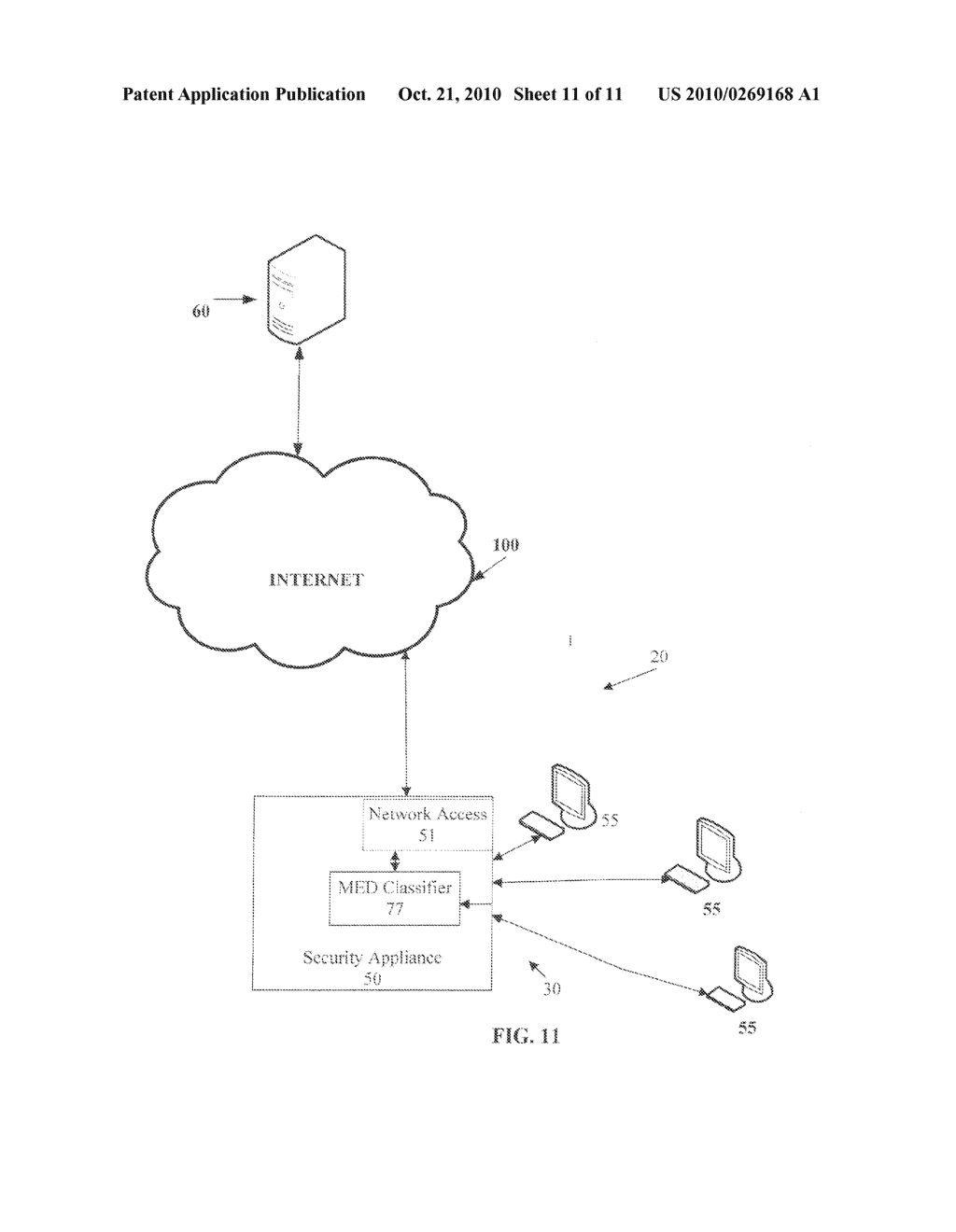 System And Method For Developing A Risk Profile For An Internet Service - diagram, schematic, and image 12
