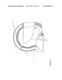 SAFETY HELMET ADAPTED FOR QUICK AND EASY EMERGENCY REMOVAL diagram and image