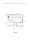 Fold Down Loft Bed with Modular Furniture diagram and image