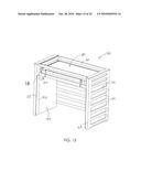 Fold Down Loft Bed with Modular Furniture diagram and image