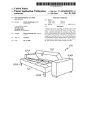 SOFA BED WITH ROLL OUT BED MECHANISM diagram and image