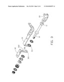 HINGE AND INTERFERING ASSEMBLY THEREOF diagram and image