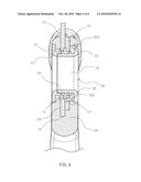 Gardening Shears Allowing Entrance of a User s Finger to Facilitate the User Holding the Gardening Shears diagram and image