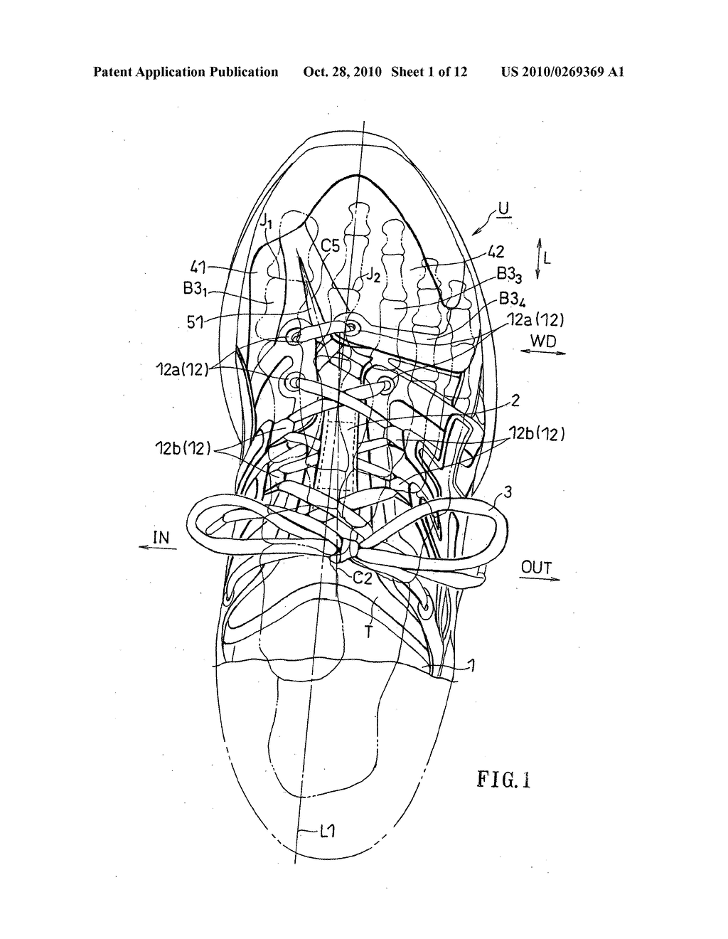 SPORTS SHOES HAVING UPPER PART WTIH IMPROVED FITTING PROPERTY - diagram, schematic, and image 02