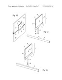 Holding Device For A Poster-Shaped Information Support diagram and image