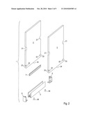 Holding Device For A Poster-Shaped Information Support diagram and image