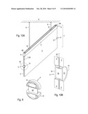 Holding Device For A Poster-Shaped Information Support diagram and image