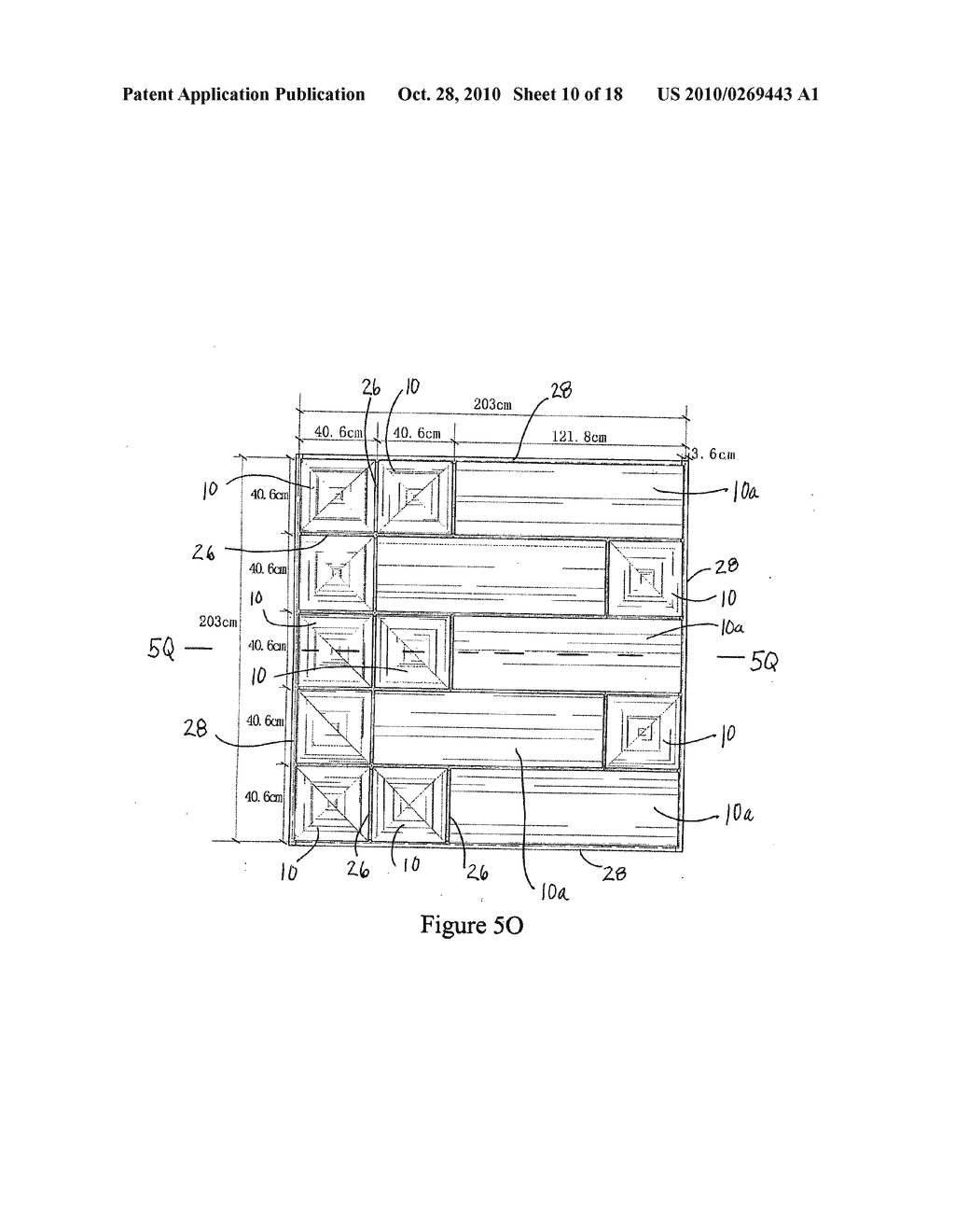 Tongue-in-groove floor and wall panels using multiple bonded sheet construction - diagram, schematic, and image 11