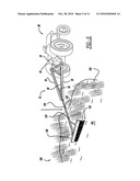 Rake Implement and Process for Removing Vegetation from a Body of Water diagram and image