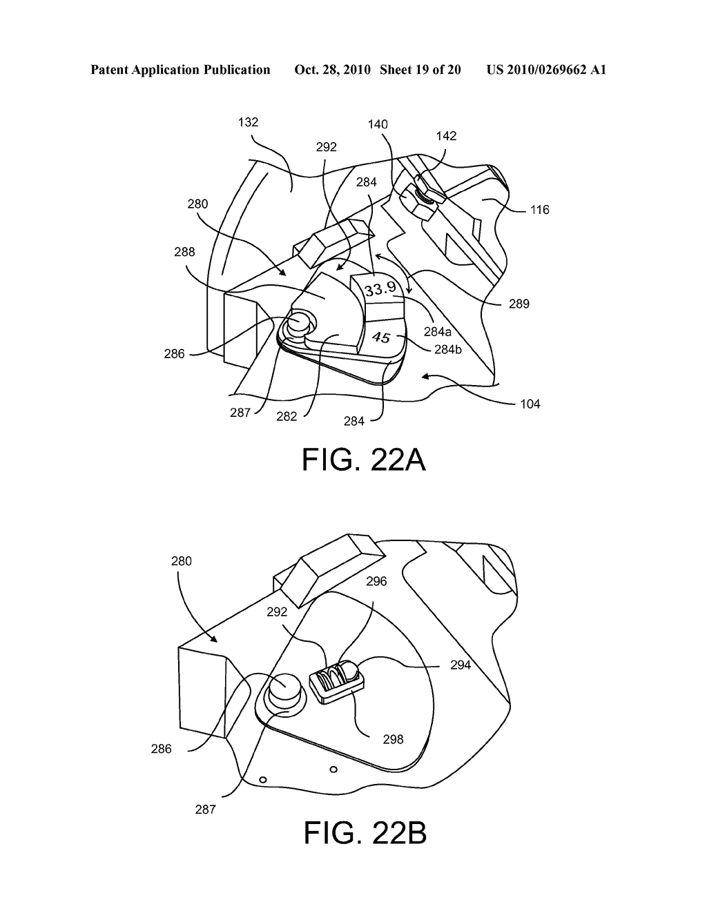 MITER SAW WITH BEVEL STOP TOGGLE - diagram, schematic, and image 20