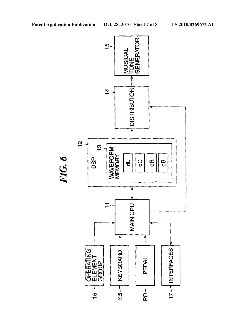 SOUND GENERATING DEVICE OF ELECTRONIC KEYBOARD INSTRUMENT - diagram, schematic, and image 08