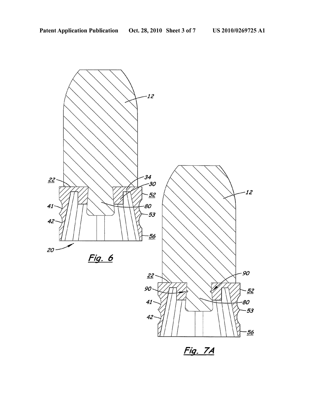 GAS CHECK WITH SYSTEM FOR IMPROVED LOADING AND RETENTION IN BORE OF MUZZLELOADING FIREARMS - diagram, schematic, and image 04