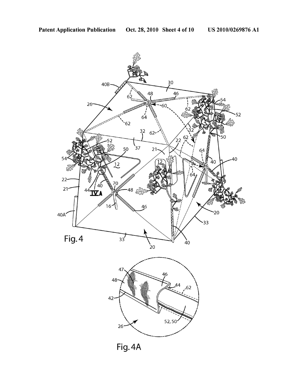 PORTABLE BLIND AND CONCEALMENT SYSTEM - diagram, schematic, and image 05