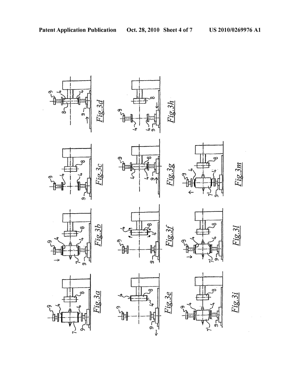 PROCESS AND PLANT FOR BUILDING TYRES FOR VEHICLE WHEELS - diagram, schematic, and image 05