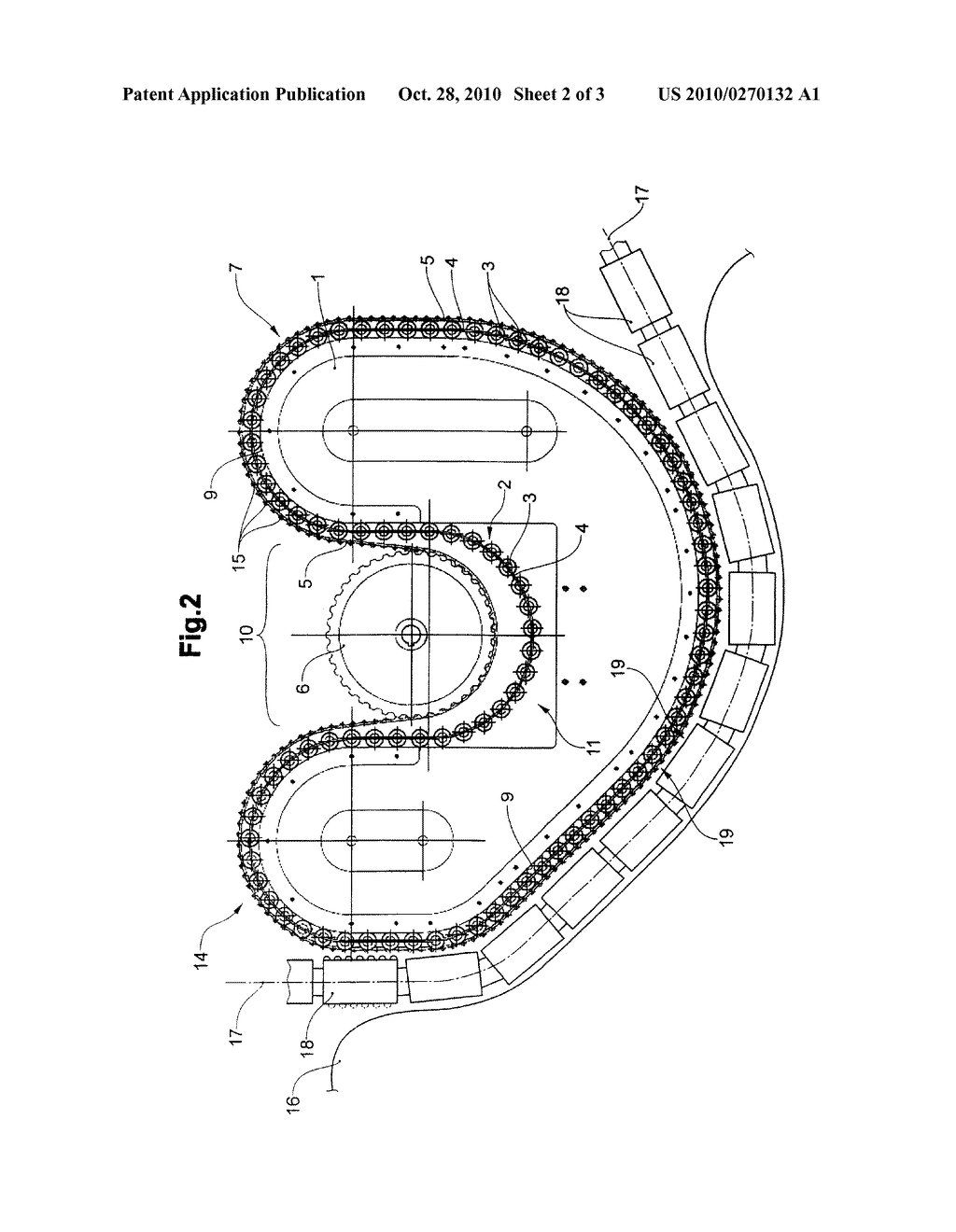 DRIVE FOR CONVEYOR MEANS OR CONVEYED OBJECTS - diagram, schematic, and image 03