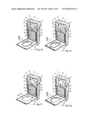 Cigarette box and its blank diagram and image