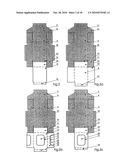 Cigarette box and its blank diagram and image