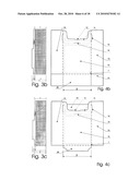 Cigarette box and its blank diagram and image