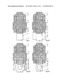 Cigarette box and its blank diagram and image