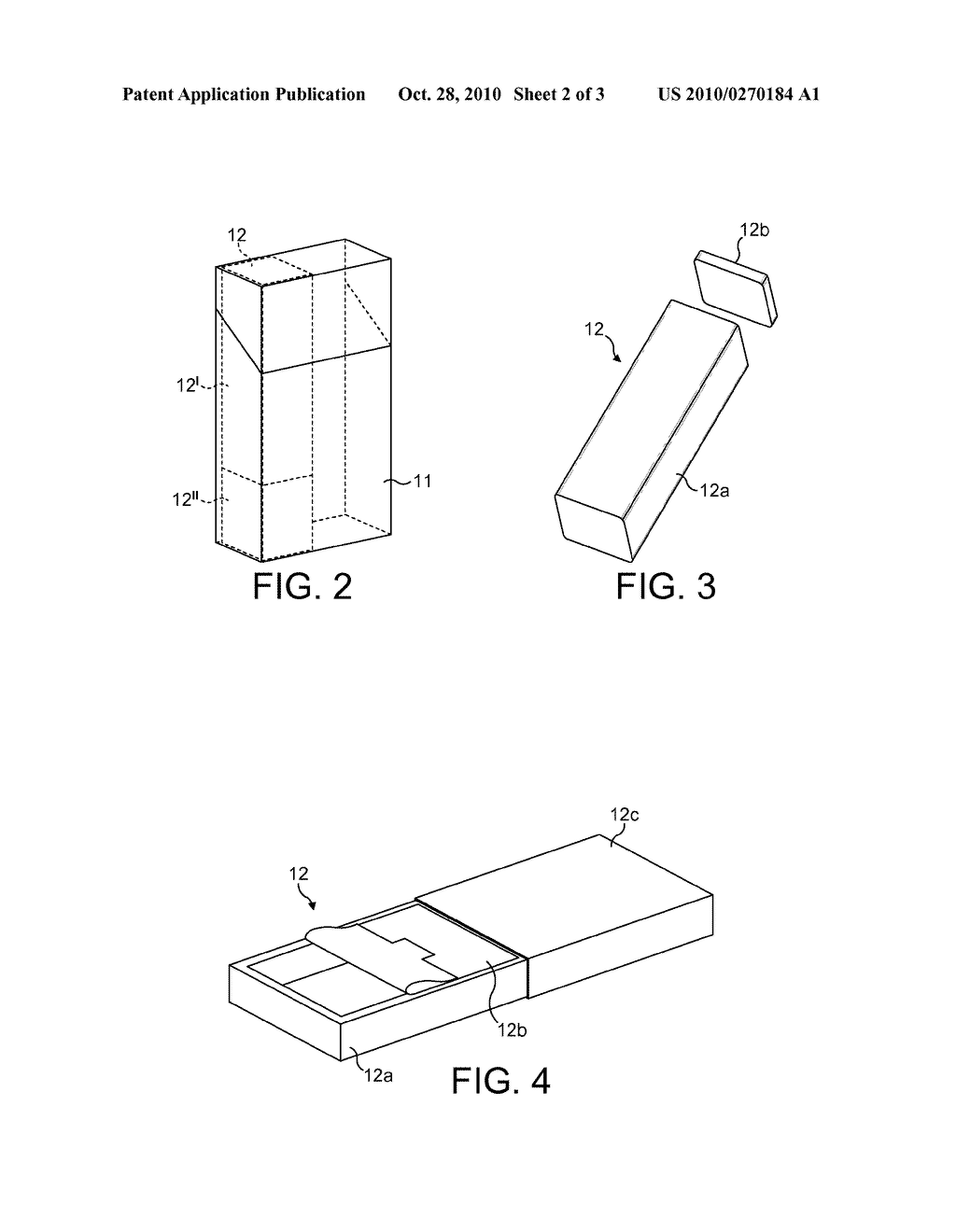 Package for tobacco products - diagram, schematic, and image 03