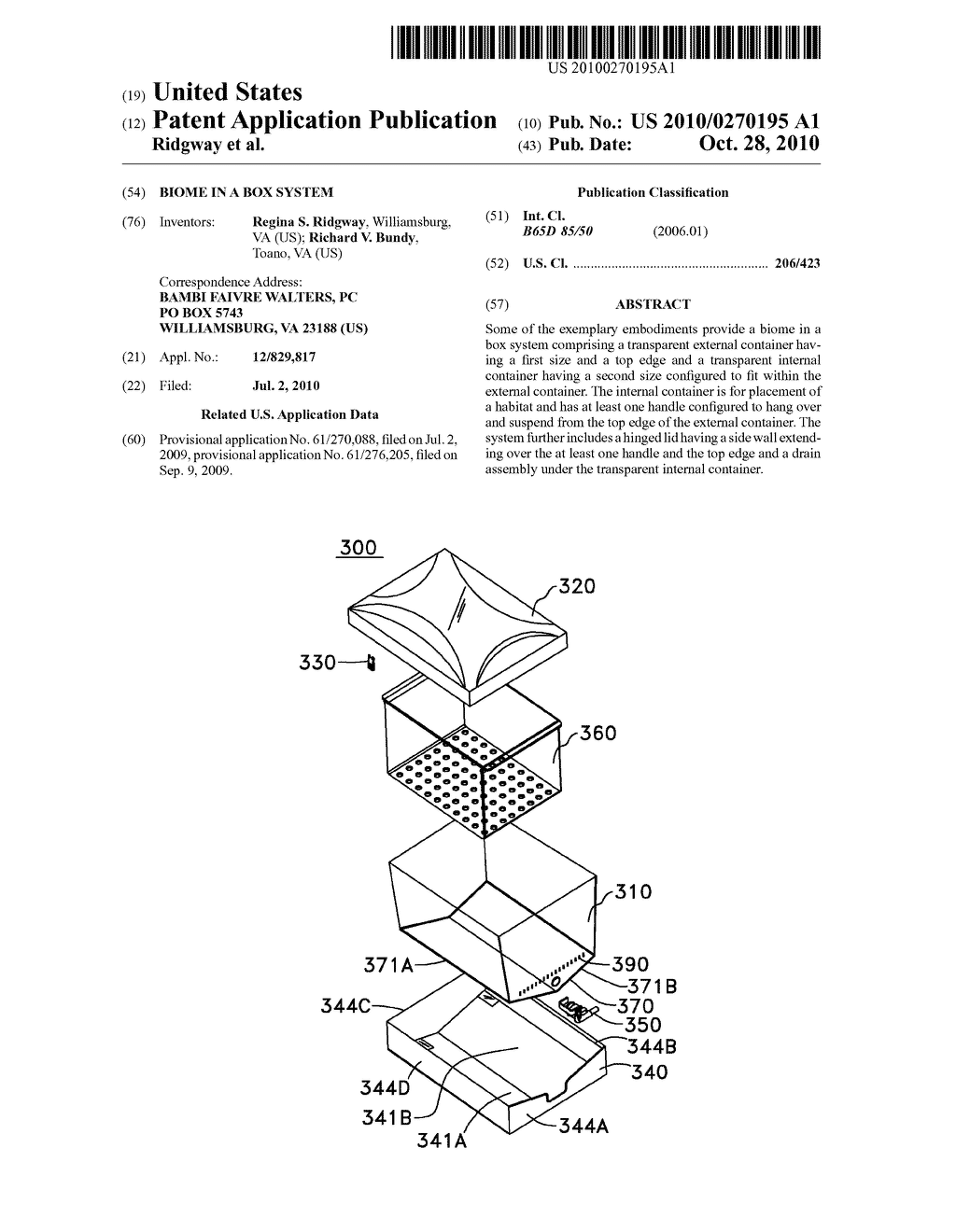 BIOME IN A BOX SYSTEM - diagram, schematic, and image 01