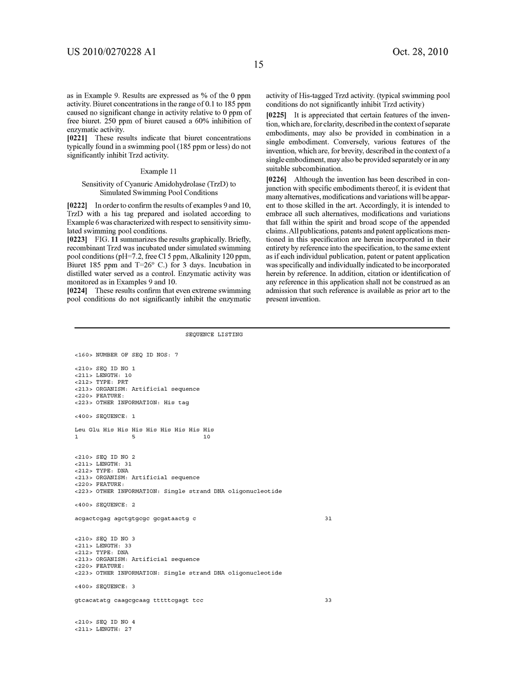 Methods, Compositions And Devices For Maintaining Chemical Balance Of Chlorinated Water - diagram, schematic, and image 27