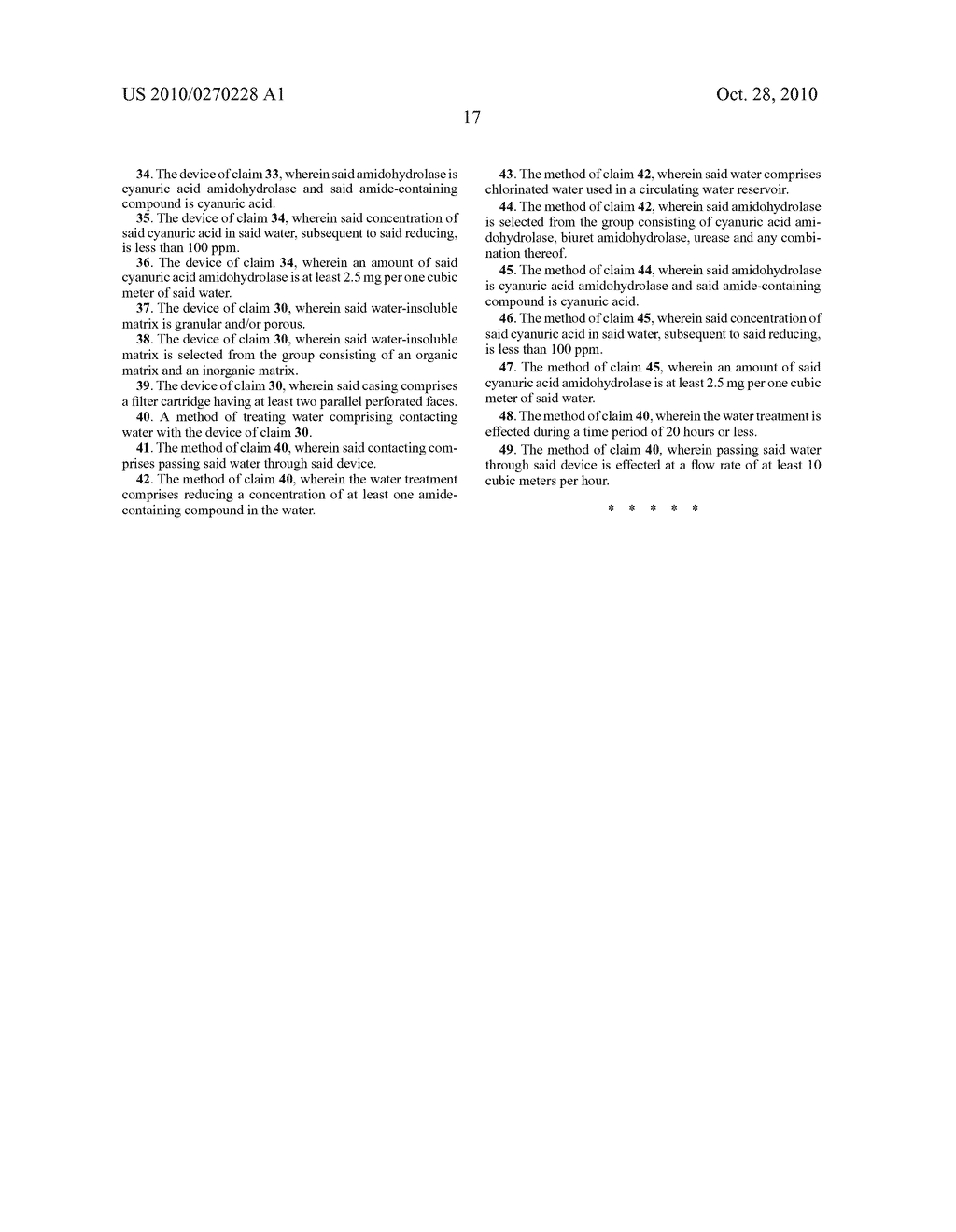 Methods, Compositions And Devices For Maintaining Chemical Balance Of Chlorinated Water - diagram, schematic, and image 29