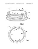 Blow-Molded Container Having Thread Groove diagram and image