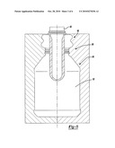 Blow-Molded Container Having Thread Groove diagram and image