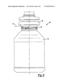 Blow-Molded Container Having Thread Groove diagram and image