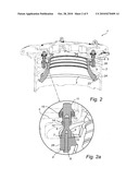 Gyratory crusher, outer shell intended therefore and methods for mounting and dismounting the outer shell diagram and image